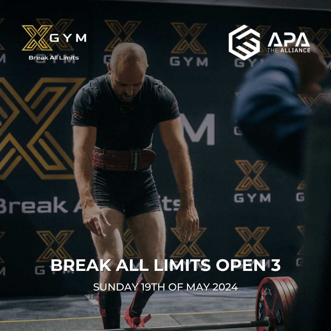 XGYM Break All Limits Open 3 | Australian Powerlifting Alliance